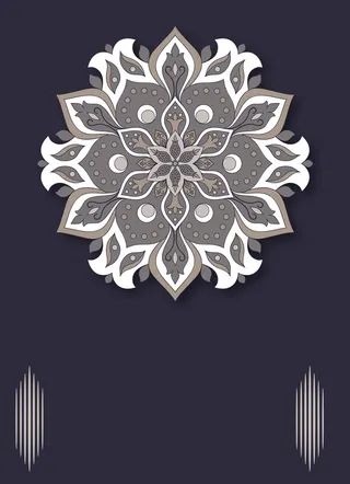 文艺欧式花纹矢量背景素材高清