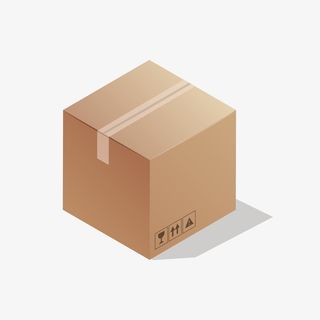 2.5D用品设备打包纸箱免抠