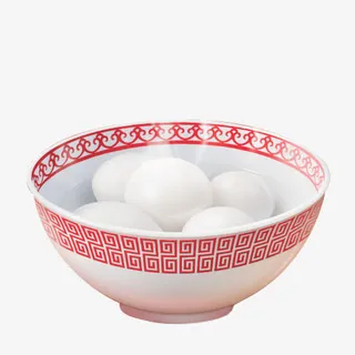 一碗芝麻汤圆免抠