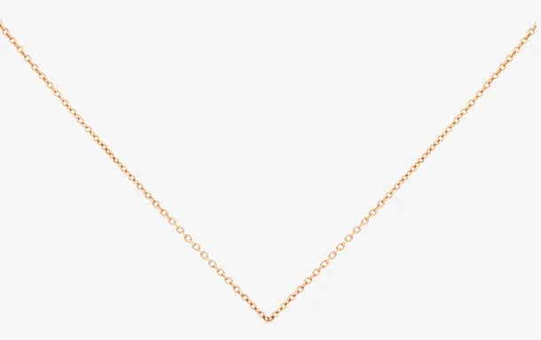 玫瑰金链子免抠