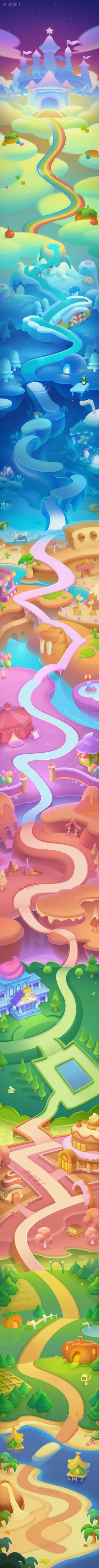 手绘卡通透明儿童城堡乐园免抠 手绘卡通透明儿童城堡乐园免抠