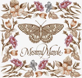 卡通手绘花边框免抠