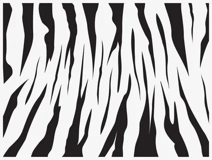 斑马对称条纹矢量免抠 斑马对称条纹矢量免抠