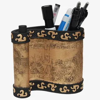 清明上河图笔筒免抠