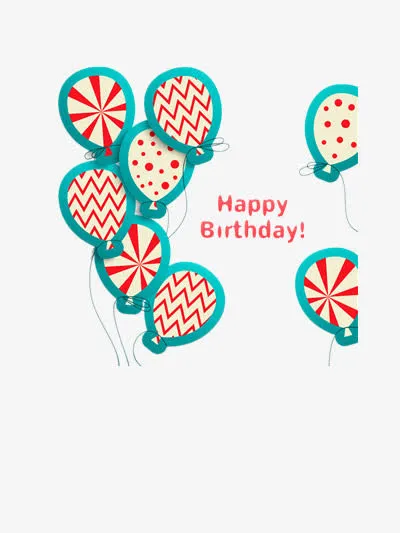 生日快乐免抠