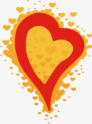 个性心形合计免抠