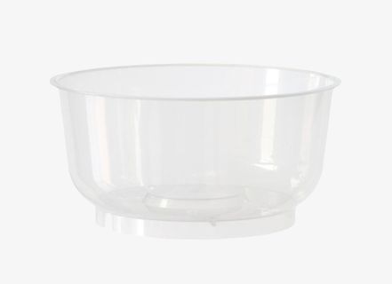透明一次性碗塑胶制品实物免抠