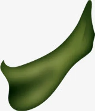 墨绿色漂浮圣诞节海报免抠