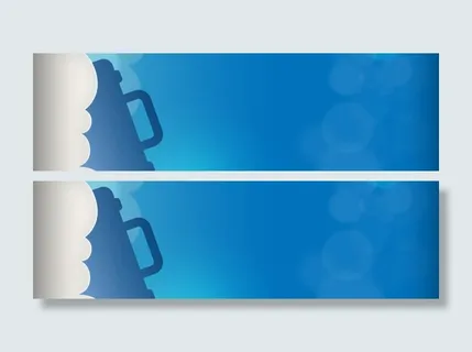 商务简约背景banner设计