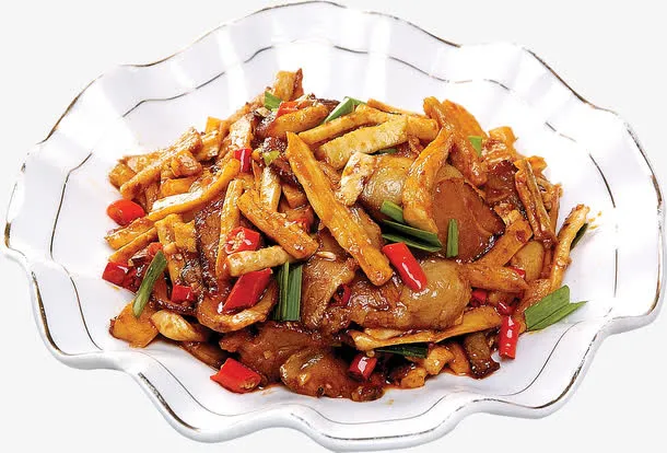 萝卜干腊肉免抠