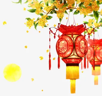 节日灯笼免抠