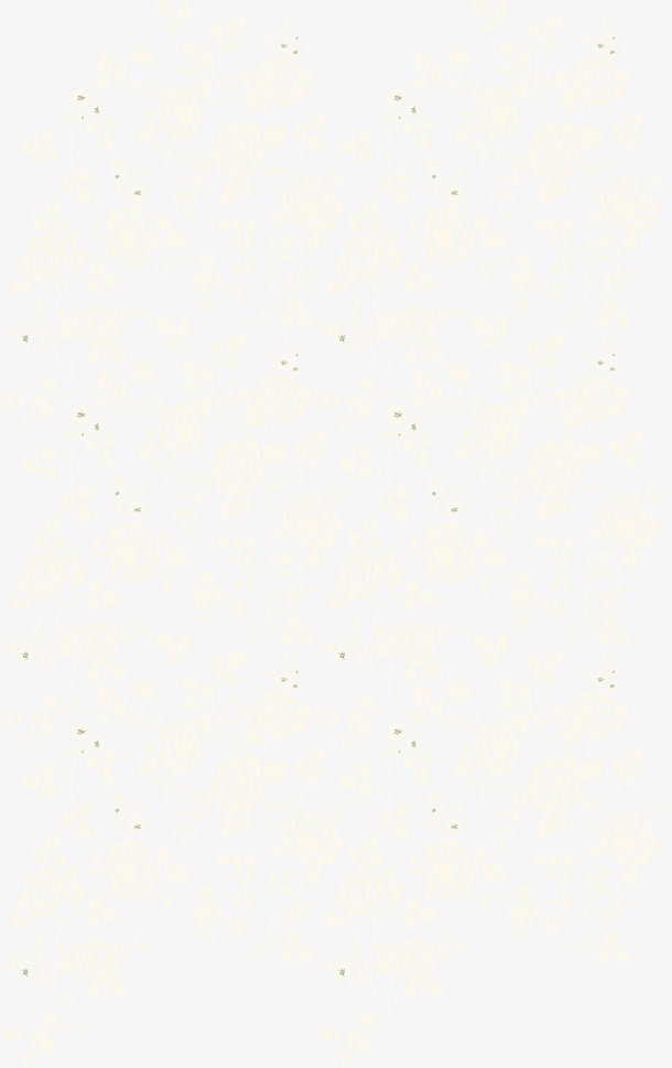 简约米色花朵免抠
