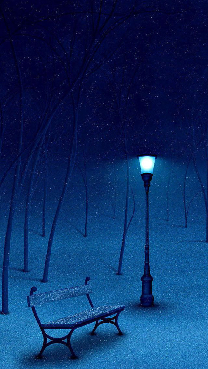 夜晚卡通背景高清