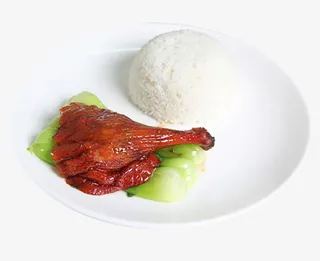 卤水烧鸭腿饭免抠