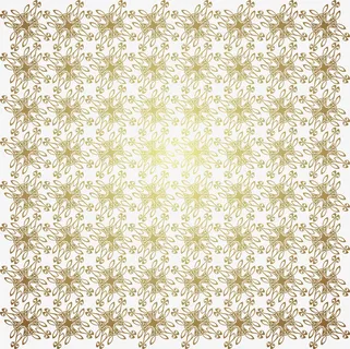 黄色花纹底纹免抠