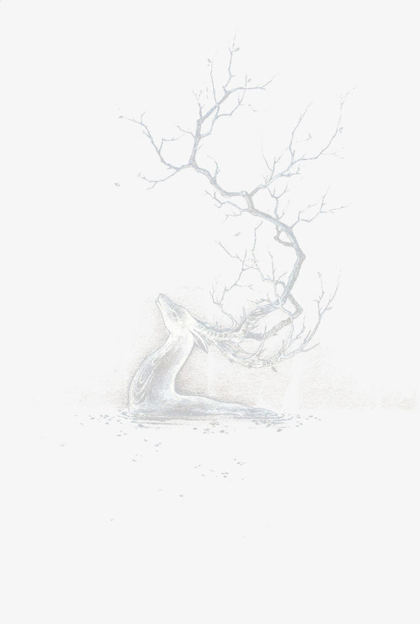 麋鹿免抠