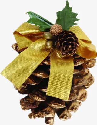 金色的松果免抠