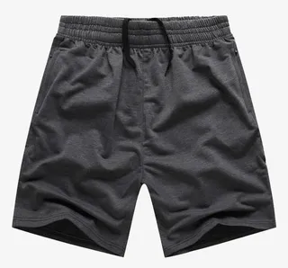 深灰色纯棉运动裤衩免抠