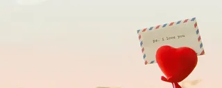 爱心明信片背景高清