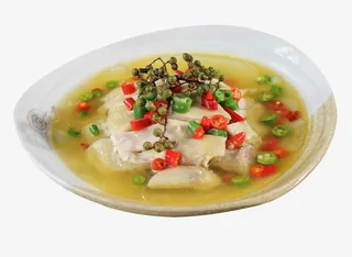 葱椒口水鸡葱椒钵钵鸡免抠