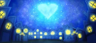 手绘夜景背景图高清