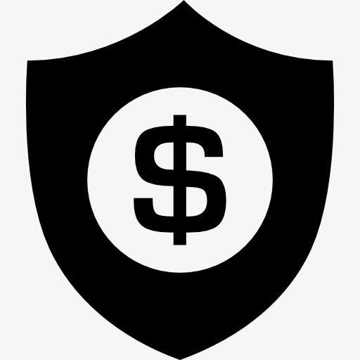 资金安全保存盾图标免抠图标元素