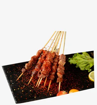烧烤  羊肉串  美食免抠