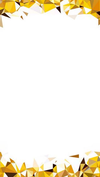 金黄色几何形状白色底板H5背景高清