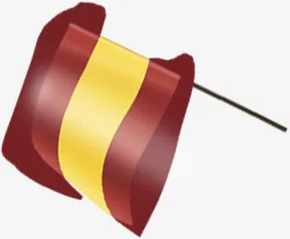 父亲节摄影手绘旗帜免抠