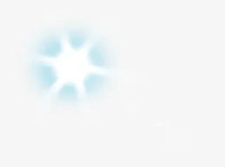 白色星光卡通星光六一儿童节免抠