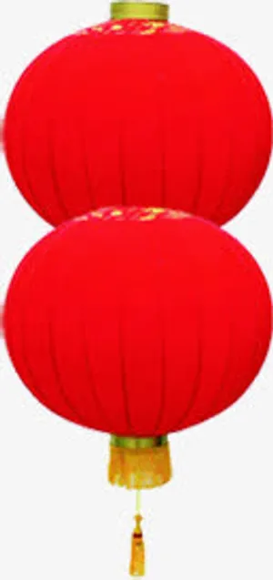 手绘节日庆典灯笼免抠