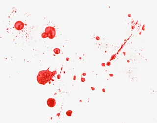 飞舞红色艺术水珠免抠