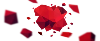 红色扁平背景高清