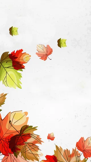 枫叶H5背景高清