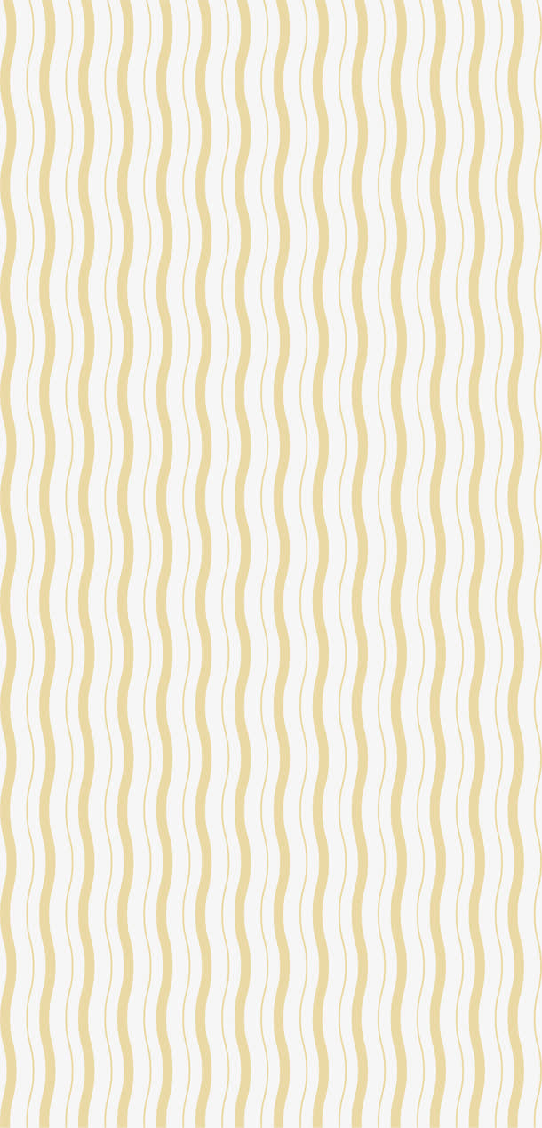 黄色波浪底纹免抠