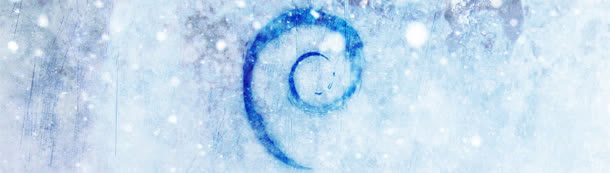 纯色雪花banner创意设计