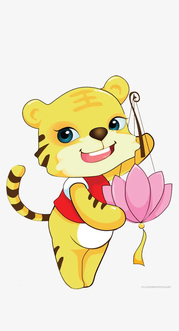 可爱老虎免抠