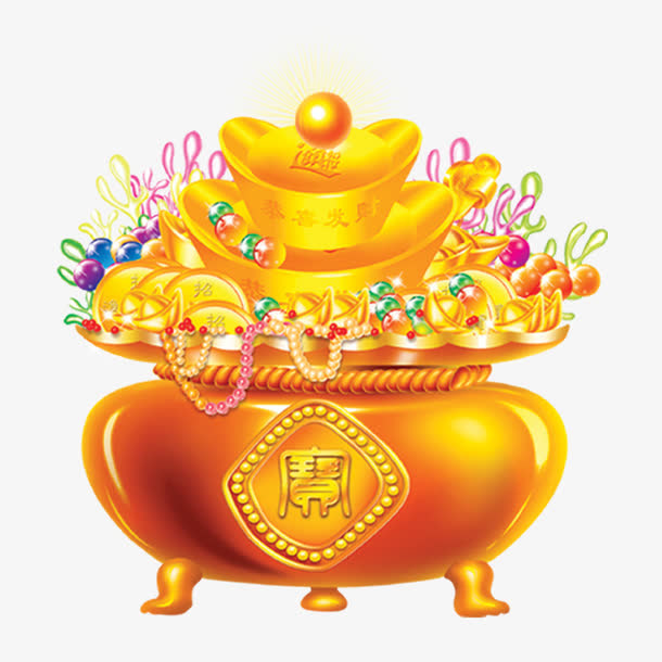 聚宝盆素材免抠