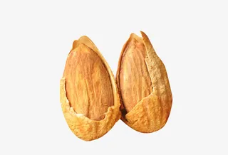 扁桃仁果仁特写免抠