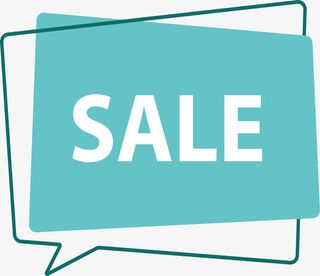 蓝色线条标题框免抠