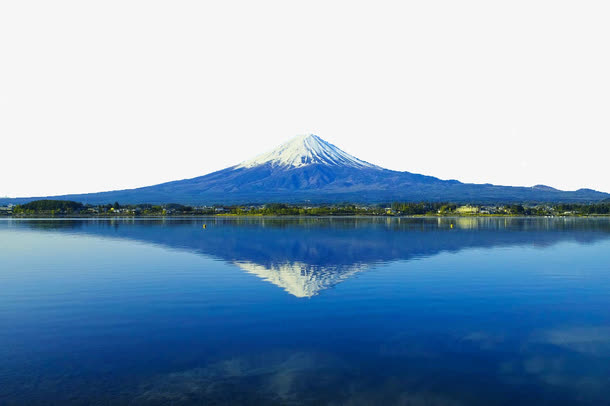 日本富士山景区免抠