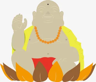 金莲佛祖矢量免抠