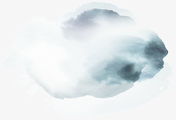 中国风水墨免抠