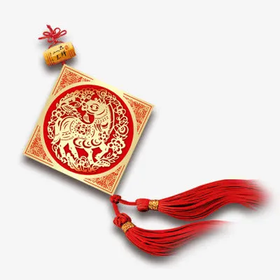 吊坠免抠节日元旦/春节/元宵元素
