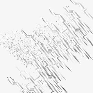 科技线条矢量免抠