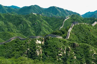 八达岭长城远景免抠