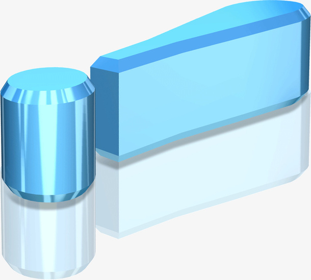 金属质感科技创意感叹号免抠