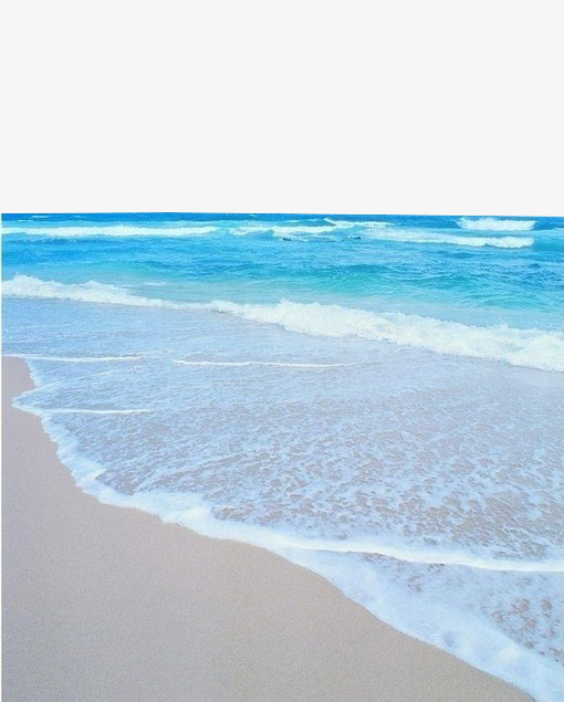海洋沙滩素材免抠