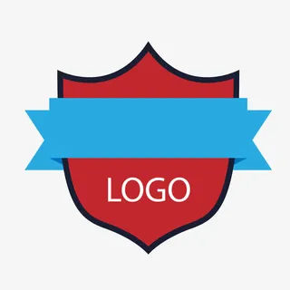 卡通红色标签矢量图免抠