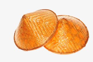 中国风 斗笠 农民 古风免抠